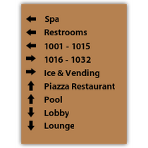 Best Western Traditional - 9 Line Directional
