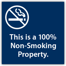 Best Western Traditional - No Smoking Property Sign