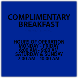 General Info W/ Hours