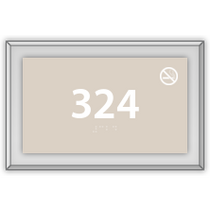 Best Western Transitional - Room Number W/ No Smoking Symbol