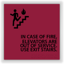 Best Western Transitional - In Case Of Fire