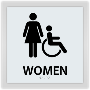 Women W/ Handicap Symbol