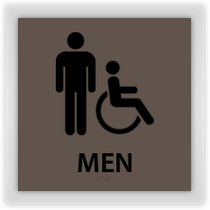 Best Western Transitional - Men W/ Handicap Symbol
