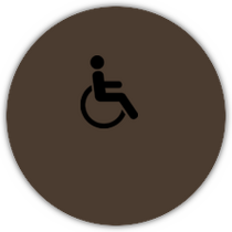 Best Western Transitional - California Women W/ Handicap Symbol For Door
