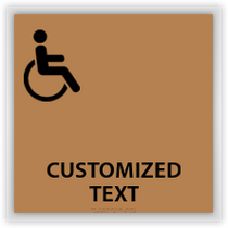 Best Western Transitional - 3-Line Custom Regulatory Sign W/ Symbol