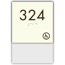 Clarion - Room Number W/ ISA Symbol