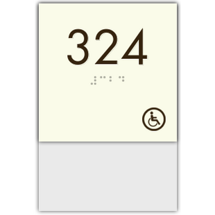 Room Number W/ ISA Symbol