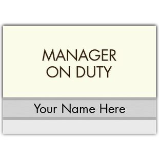 Manager On Duty