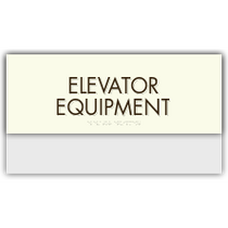 Clarion - 2 Line Long Common Room Sign