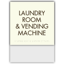 Clarion - 4 Line Short Common Room Sign