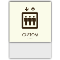 Clarion - 1 Line Pictograph Common Room Sign
