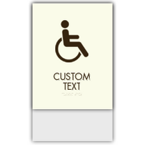 Clarion - 2 Line Pictogram Common Room Sign