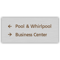 Courtyard - 2-Line Directional