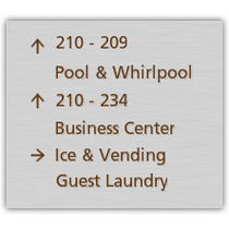 Courtyard - 6-Line Directional