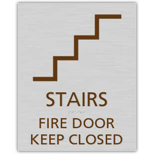 Stairs - Fire Door Keep Closed
