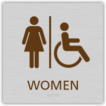 Courtyard - Women's Accessible Restroom