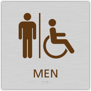 Men's Accessible Restroom
