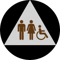 Courtyard - CA Door Family Accessible Restroom