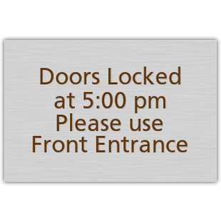 Door Locked – Use Lobby