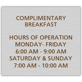 Restaurant With Hours