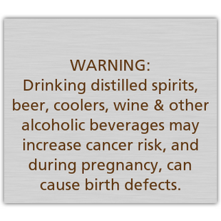 Warning – Alcohol