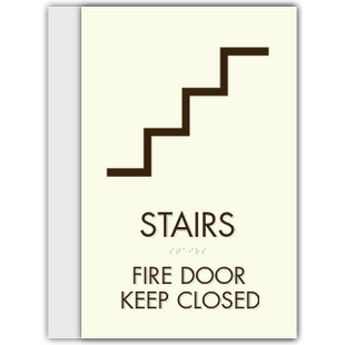 Stairs - Fire Door Keep Closed