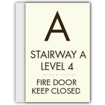 Econo Lodge / Rodeway Inn - Stair & Level Indicator