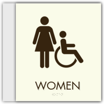 Econo Lodge / Rodeway Inn - Women's Handicap Restroom