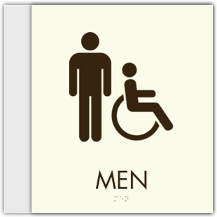 Men's Handicap Restroom
