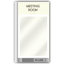 Econo Lodge / Rodeway Inn - Meeting Room With Insert Window & In Use Slider