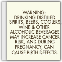 Econo Lodge / Rodeway Inn - Alcohol Warning