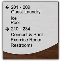 Fairfield Inn - 8-Line Directional