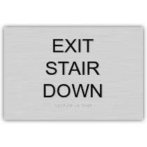 Fairfield Inn - Exit Stairs Down - ID