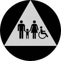 Fairfield Inn - CA Door Family- Handicap Restroom