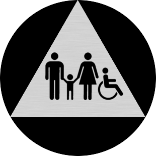 CA Door Family- Handicap Restroom