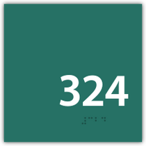 H4 - Room Number Small