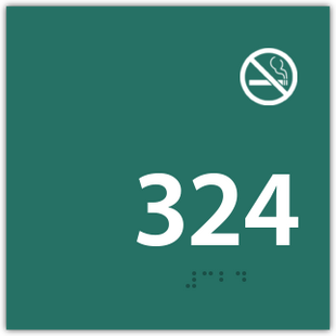 Room Number Non-Smoking