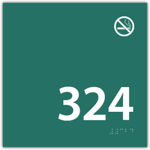 Room Number Non-Smoking