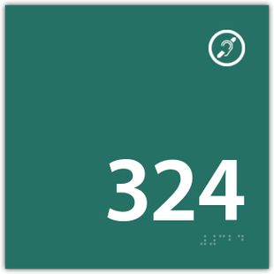 Room Number Hearing Impaired