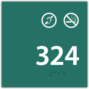 Room Number Non-Smoking / Hearing Impaired