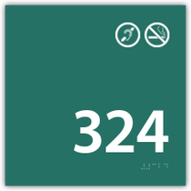 H4 - Room Number Non-Smoking / Hearing Impaired