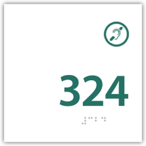 H4 - Room Number Hearing Impaired