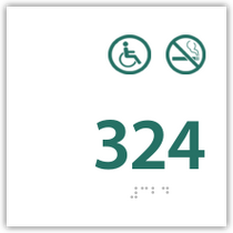 H4 - Room Number Non-Smoking / Handicap