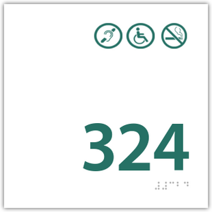 Room Number Non-Smoking / Handicap / Hearing Impaired