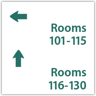 2-Line Directional Large