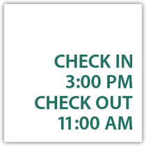 H4 - Check In/Out Hours or 4-Line General Information