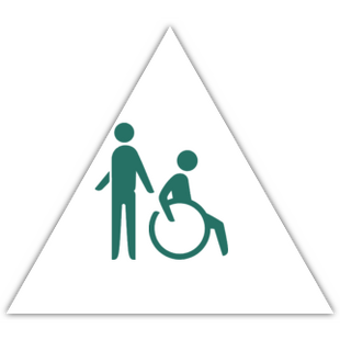 California Door Men's Handicap Restroom