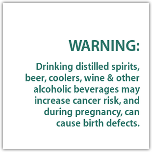 Warning - Alcohol