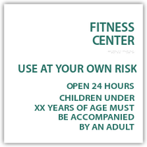 H4 - Fitness Center Room Identification With Hours