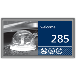 Guest Room - Room Number, No-Smoking & Hearing Impaired